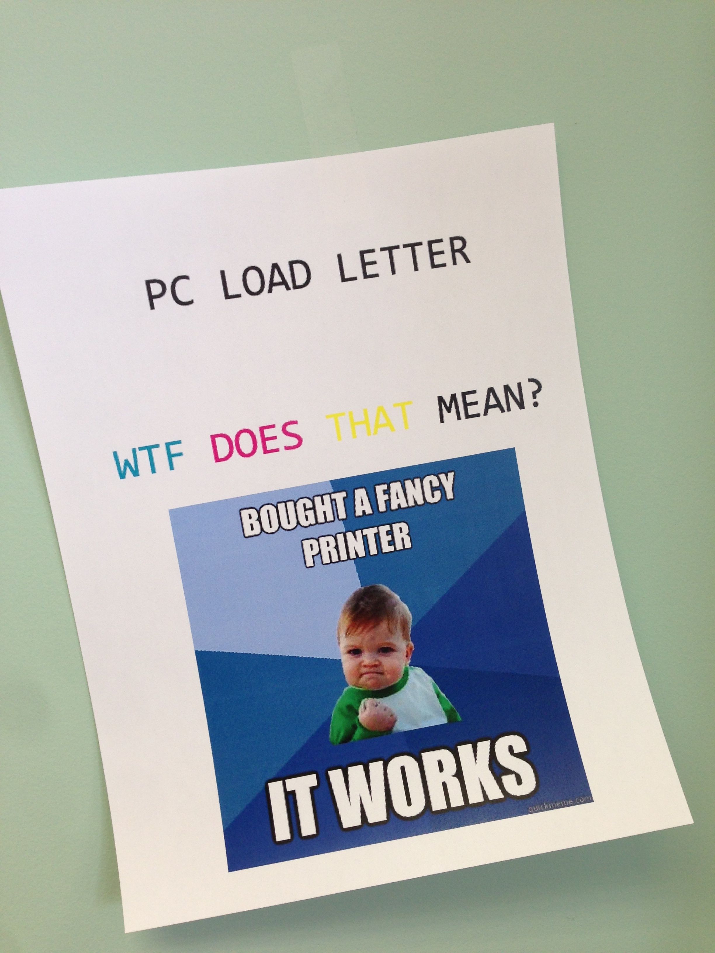 our test page
